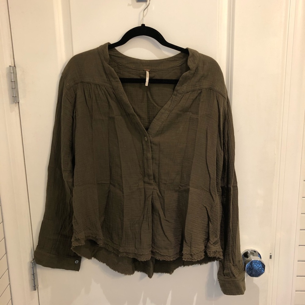 Free People Flowy Top